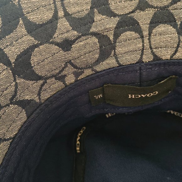 Coach Signature Denim Bucket Hat – Like New - Picture 4 of 4
